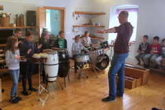 Kulturni dan za 3. razred - Likovno-glasbena delavnica v Groharjevi hiši - 31. 5. 2019