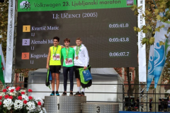 Učenci OŠ Dravlje na Ljubljanskem maratonu - 27. 10. 2018