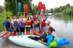 Športni dan za 3. razreda - kajakaštvo - 7. 6. 2018